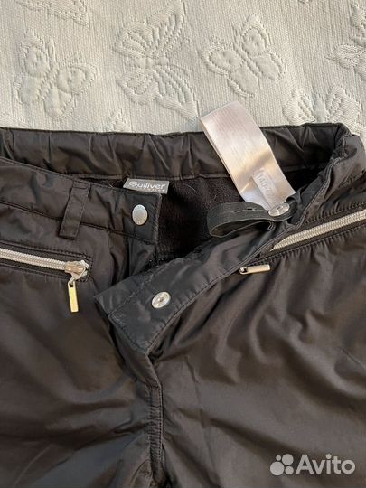 Утепленные брюки для девочки 140