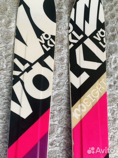 Горные лыжи для фрирайда 108 173см Volkl