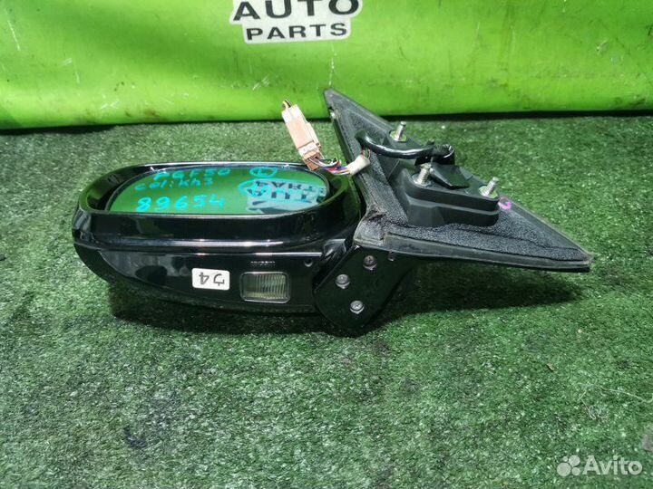 Зеркало nissan president PGF50 VK45DE 2006 Перед. Лев. черный KH3