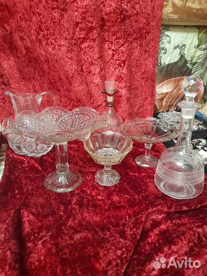 Стеклянные вазы СССР и царизм