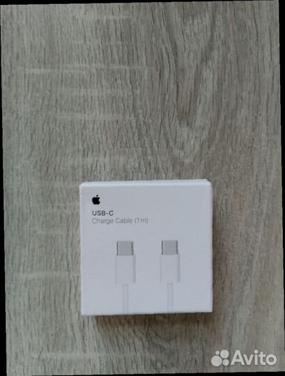 Провод для зарядки iPhone, USB-C на USB-C