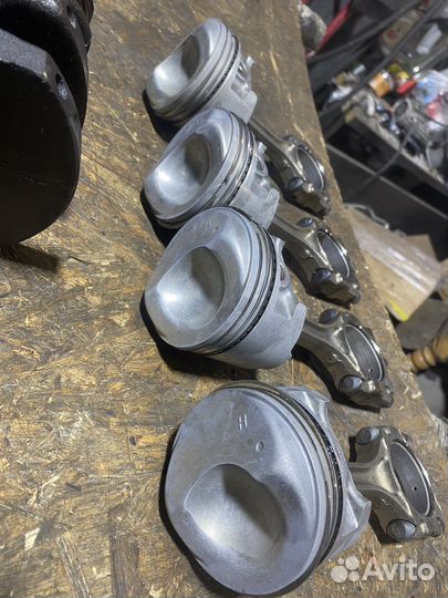 Шатуны с поршнями 1.8 gdi mitsubishi carisma