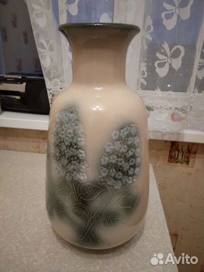 Ваза напольная керамическая