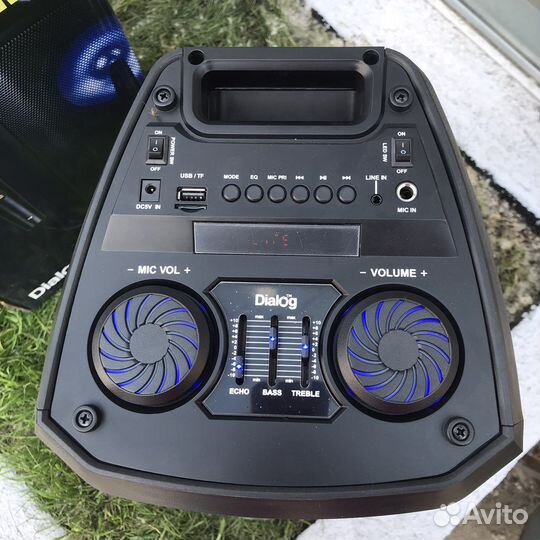 Портативная колонка bluetooth караоке 30вт ао-12