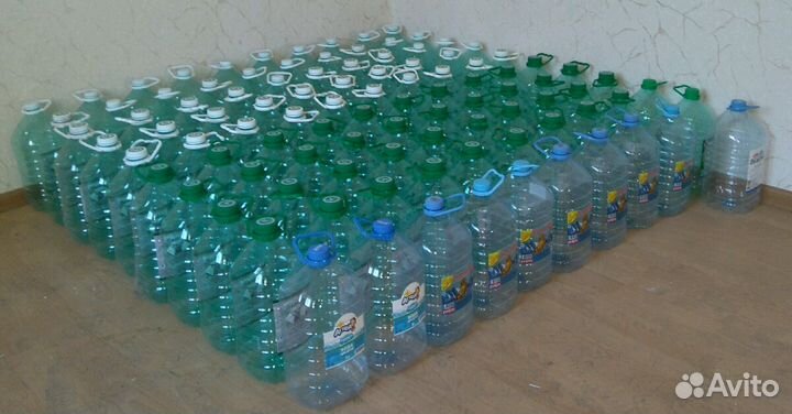 Бутылки пластиковые (5 л.)