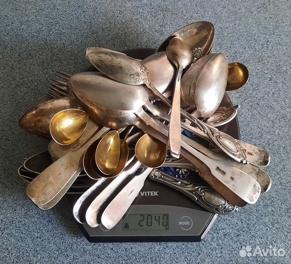 Царское столовое серебро 84 ложки вилки стопки