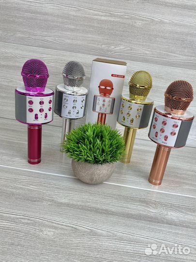 Караоке микрофон с изменением голоса
