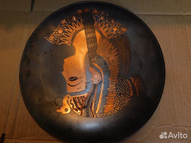 Настенное, медное панно 