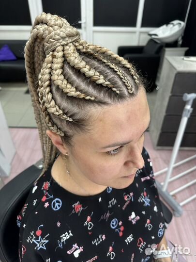 Афрокосы с канекалоном