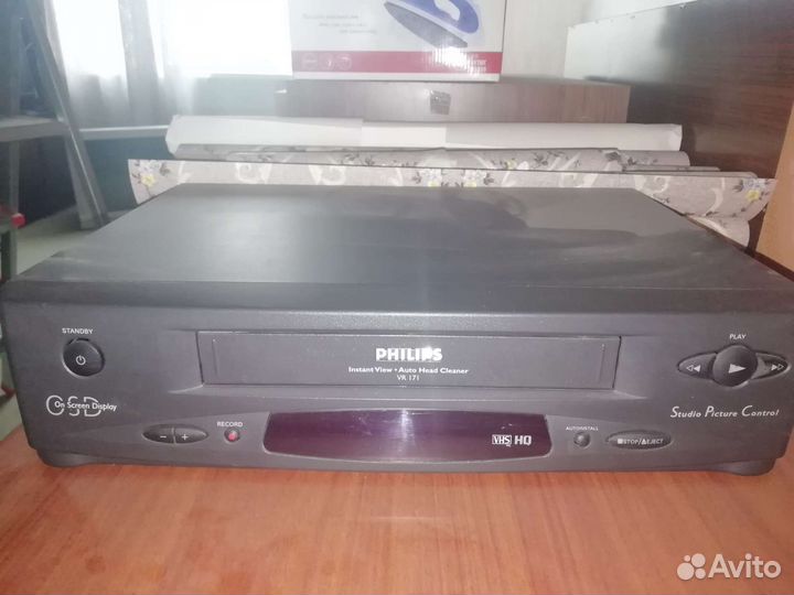 Видеомагнитофон philips vr 171