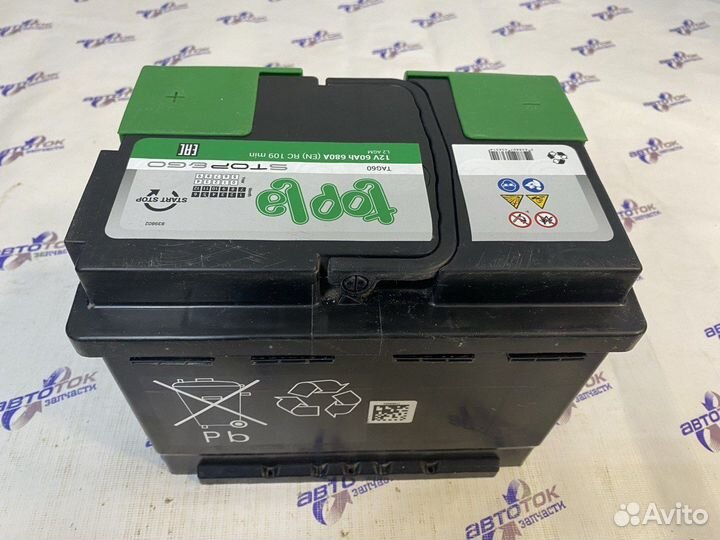 Аккумулятор автомобильный Topla AGM