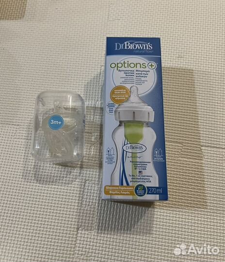 Бутылочка dr browns
