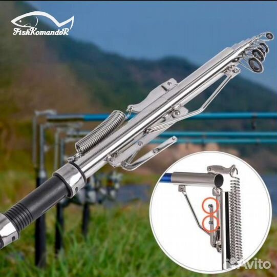 Самоподсекающая удочка, король рыбалки