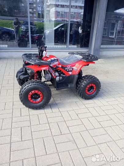 Квадроцикл подростковый Classic 8 NEW LUX Красный