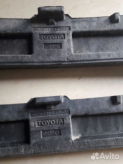 Абсорбер б/у переднего бампера Тойота Камри 50