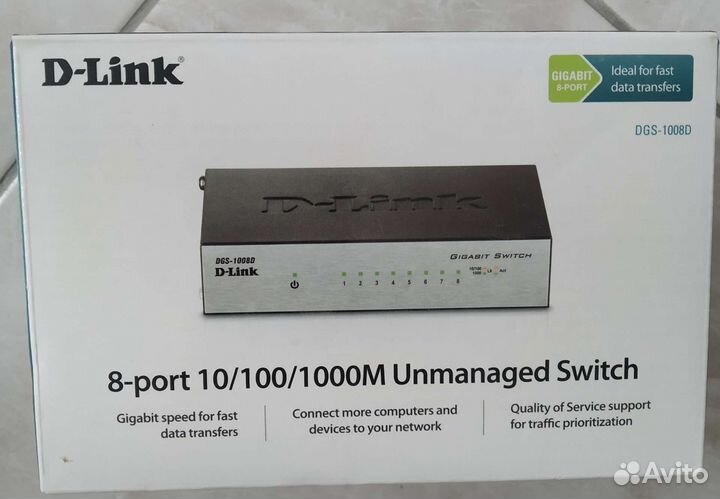 Новый коммутатор D-Link