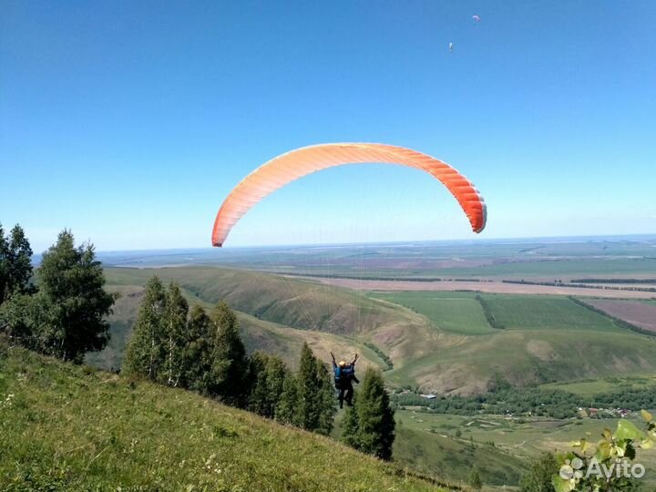 Полет на параплане