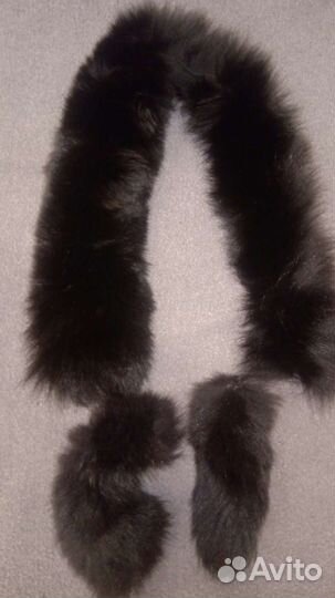 Меховой воротник песец
