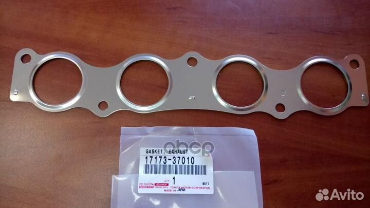 Прокладка выпускного коллектора toyota corolla