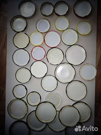 Крышки для банок винтовые разных размеров