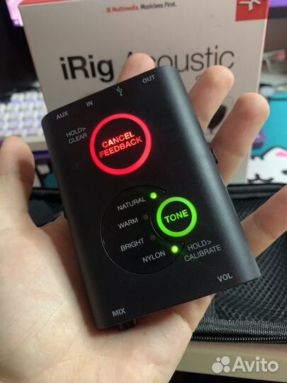 Irig acoustic stage