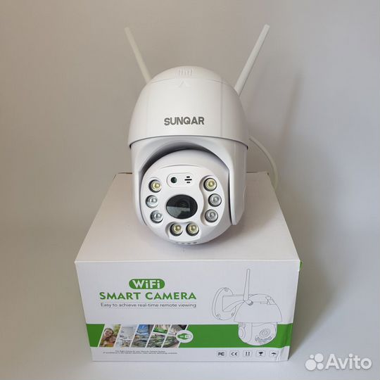 Камера видеонаблюдения 3Мп WiFi поворотная уличная