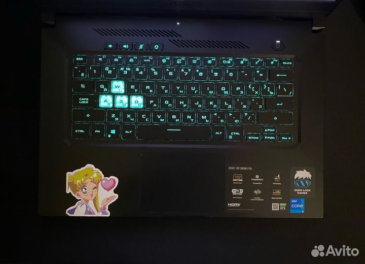 Игровой ноутбук asus TUF Dash f15