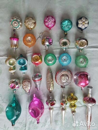 Елочные игрушки СССР