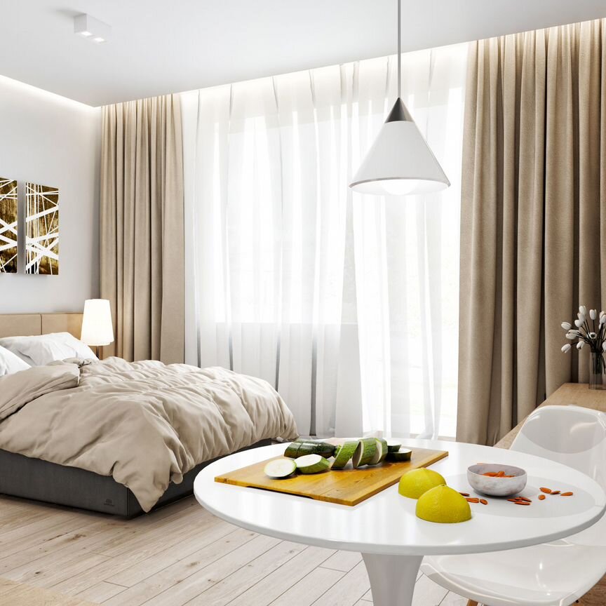 1-к. апартаменты, 22,6 м², 11/13 эт.