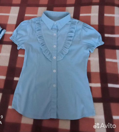 Блузки школьные, 140-146