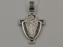 Серебряная икона Ангел-хранитель, 240