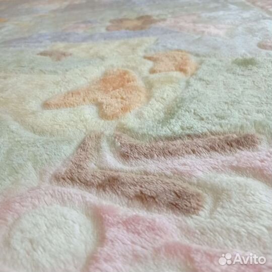 Велюровый плед детский