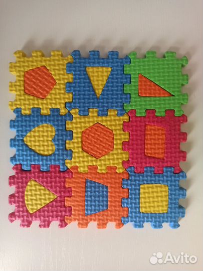 Мягкий коврик пазл