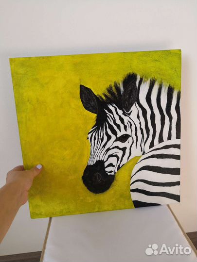 Картина акрилом на холсте