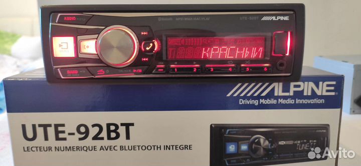 Процессор Alpine ute-92bt
