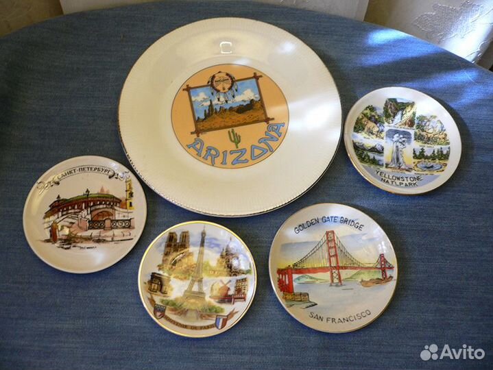 Тарелки сувенирные