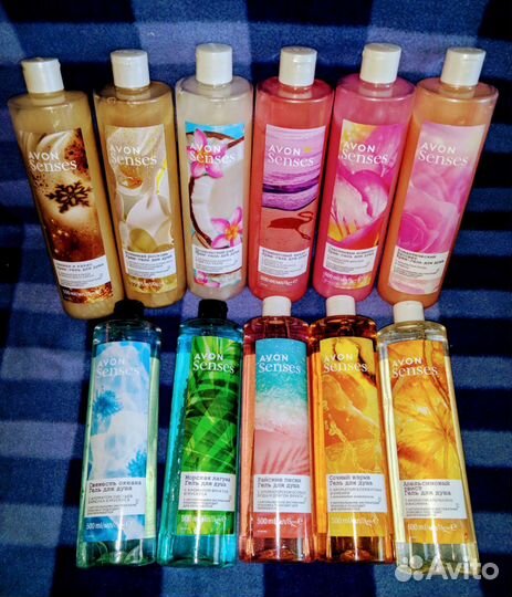 Avon гель для душа старый и новый дизайн
