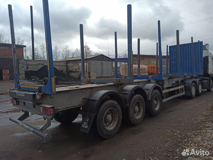 Полуприцеп лесовоз (сортиментовоз) Тонар L3 (9445), 2018