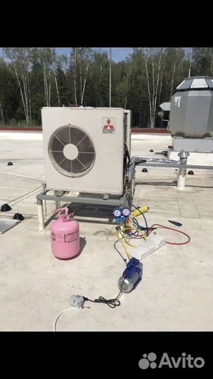 Монтаж систем кондиционирования