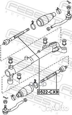 Тяга рулевая (mazda cx-9 tb 2007) 0522-cx9 Febest