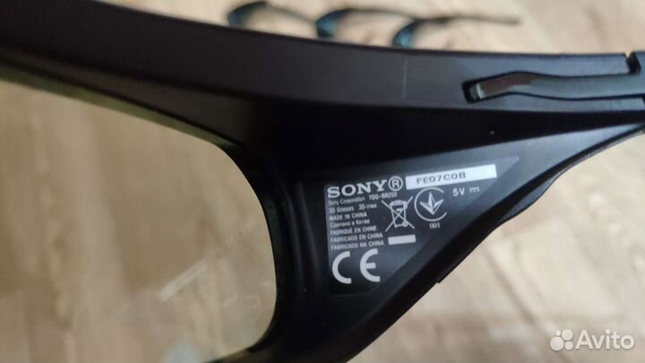 Оригинальные 3D очки Sony TDG-BR250(компл. 4пары)