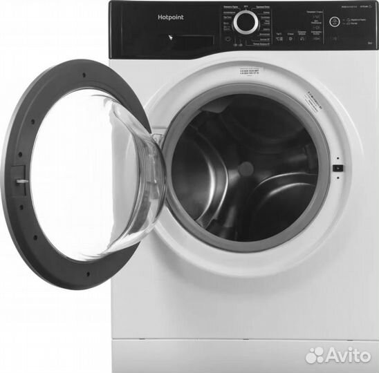 Стиральная машина hotpoint NSB 6039 ZS VE RU, с паром, 6кг, 1000об/мин, инверторная
