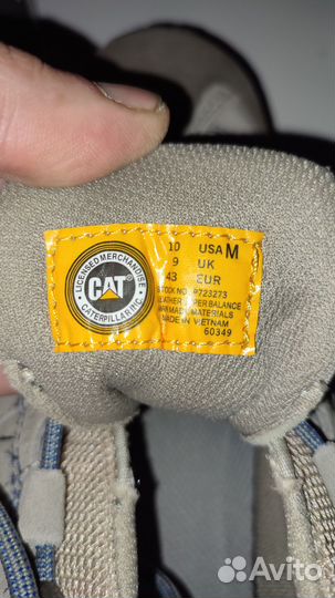 Кроссовки мужские Caterpillar 43 р