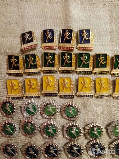 Значок гто СССР 78 шт