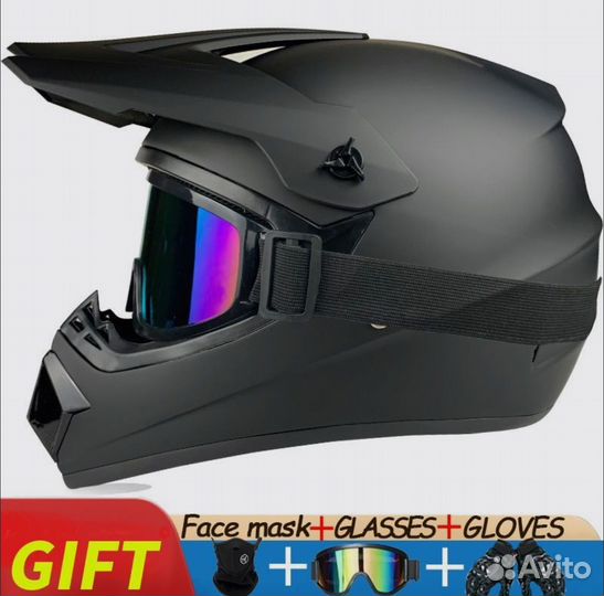 Мотошлем кроссовый