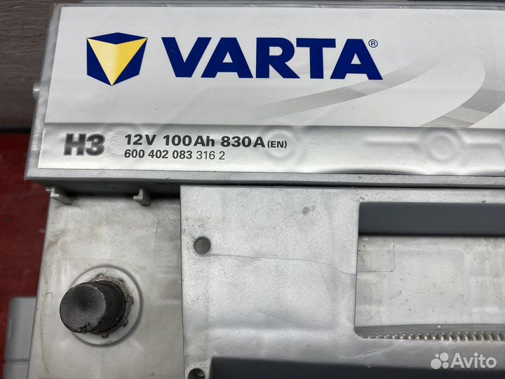 Аккумулятор Varta 100 Ач