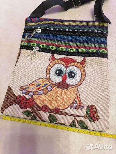 Cумочка гобелен crossbody новая