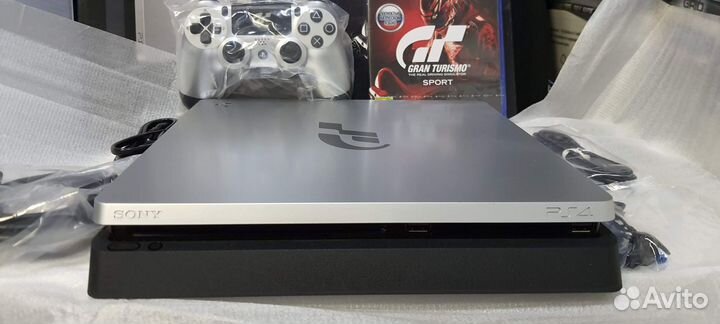 PS4 Slim 1Tb Gran Turismo Edition. Новая. Обмен