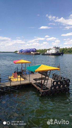 Беседки у воды в ст.Романовская