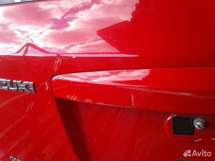 Suzuki Sx4 крышка багажника хэтч красная 2006-2013